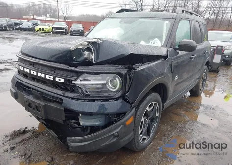 2022 Ford Bronco Sport Outer Banks z USA, uszkodzony, nr VIN 3FMCR9C61NRD92173